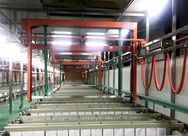 龍門式鍍鉻掛鍍生產線