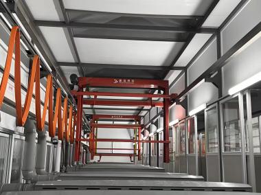 全自動(dòng)龍門(mén)式電鍍生產(chǎn)線