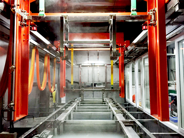 龍門式自動化超聲波清洗機(jī) 龍門式自動化超聲波清洗機(jī)